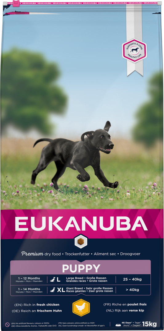 Ennakkotilaus: Eukanuba Dog Puppy Large