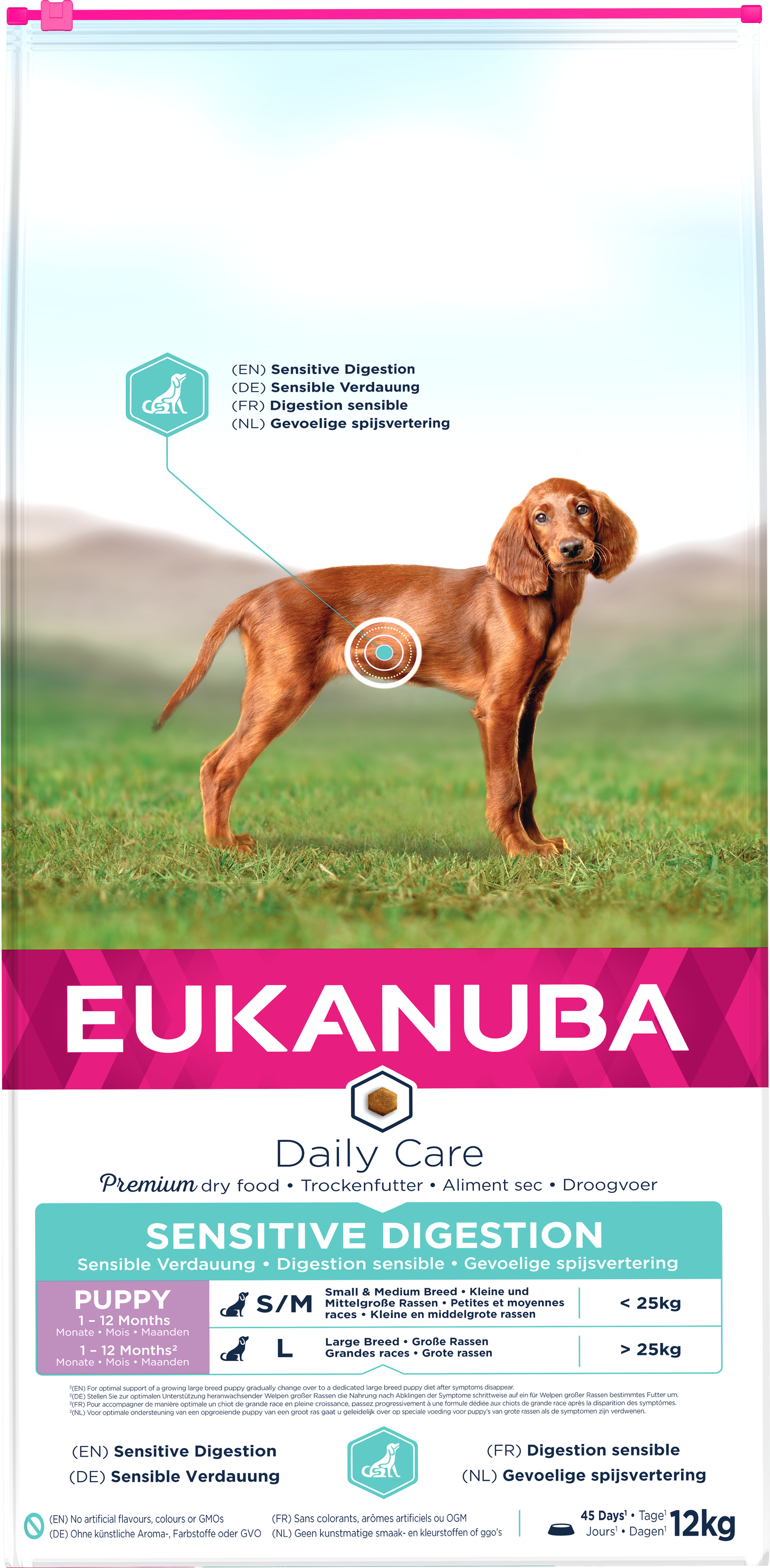 Ennakkotilaus: Eukanuba Dog Daily Care Puppy Sensitive Digestion