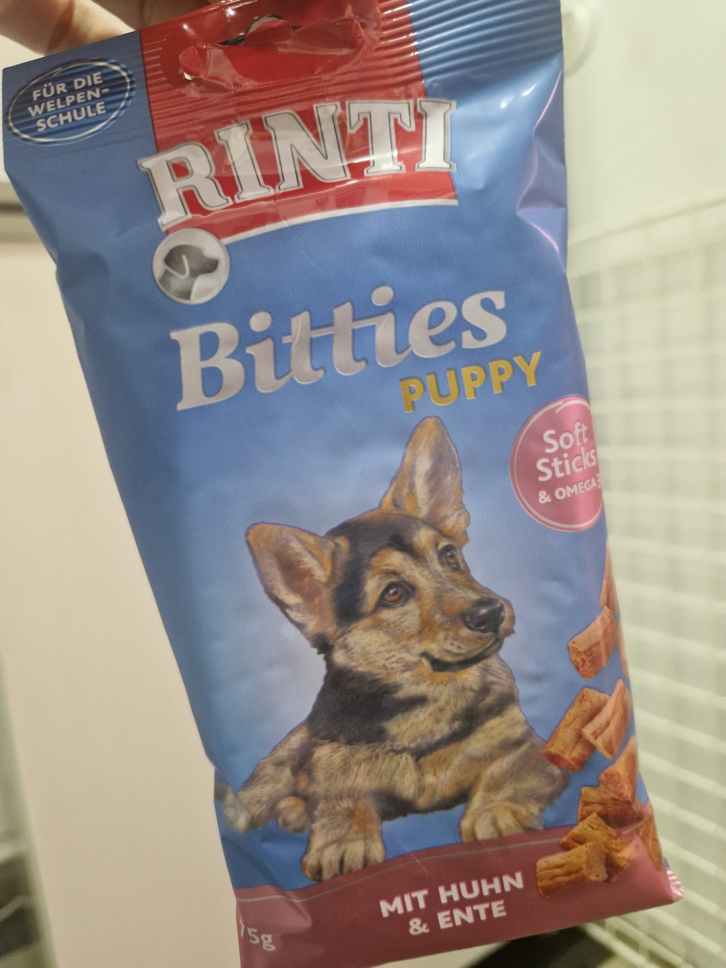 Rinti Puppy-namipussi 75 g