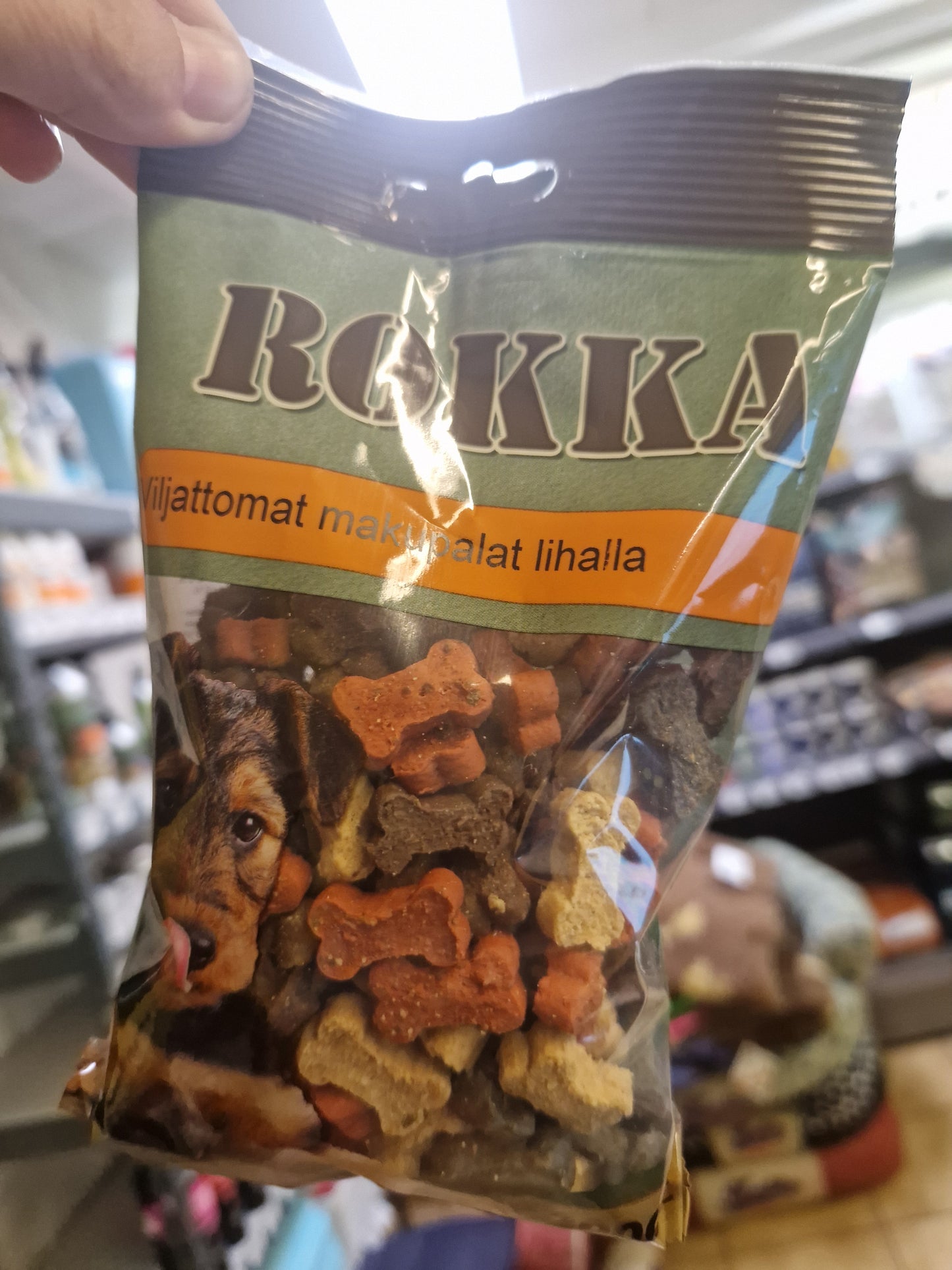 Rokka viljattomat makupalat lihalla 200 g