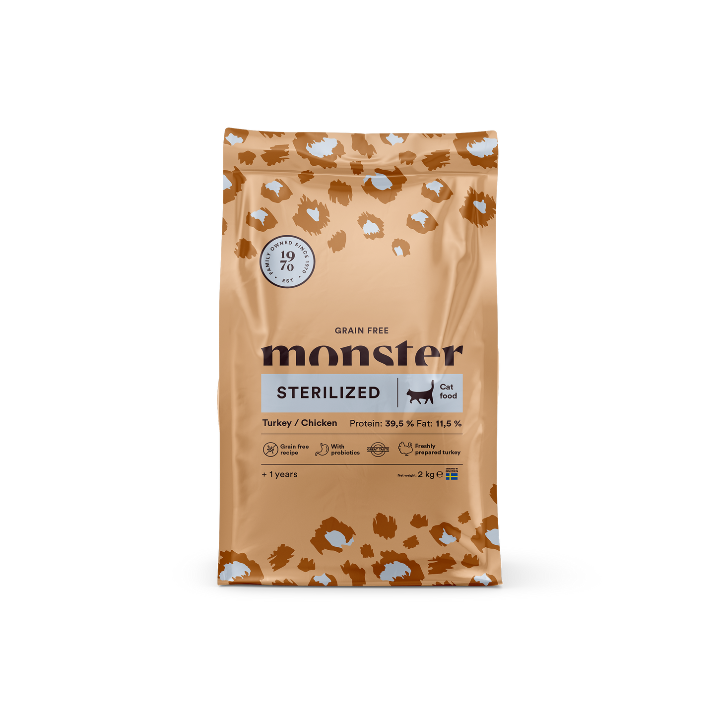 Monster Cat Grain Free Sterilized Turkey/Chicken