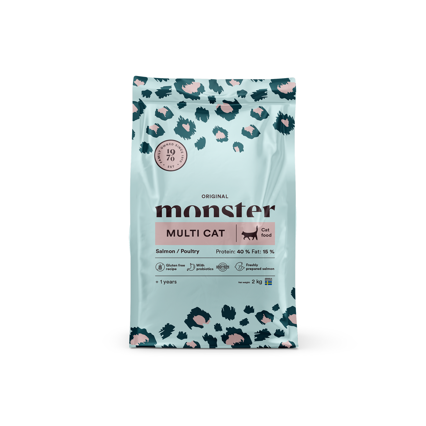 Monster Cat Original Multicat Salmon/Poultry