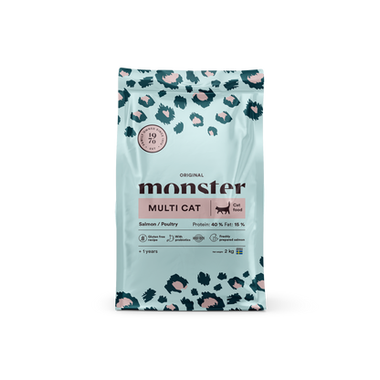 Monster Cat Original Multicat Salmon/Poultry